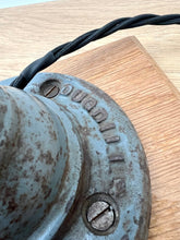 Load image into Gallery viewer, 1930's Dugdills Industrial Three-Arm Bench Lamp