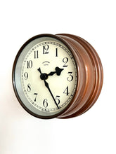 Load image into Gallery viewer, Diminuitive Rare 1930's Vintage Synchronome Copper Cased Clock