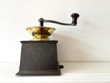 Load image into Gallery viewer, Victorian Cast Iron Hilltop Foundry Coffee Grinder