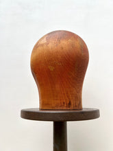 Load image into Gallery viewer, Antique Milliners Hat Block Dolly Head Mould