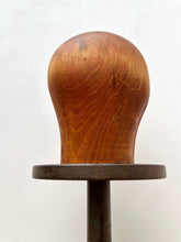 Load image into Gallery viewer, Antique Milliners Hat Block Dolly Head Mould