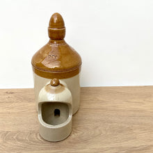 Load image into Gallery viewer, 'Prices' Stoneware Bristol Glazed Chicken/Hen Water Feeder