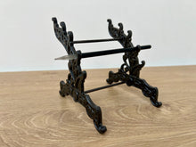 Load image into Gallery viewer, Victorian Cast Iron Pen Rest Stand