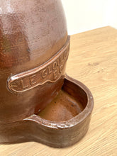 Load image into Gallery viewer, 'Le Glou-Glou' Antique French Stoneware Water Feeder