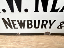 Load image into Gallery viewer, 1920's Estate Agents Enamel Sign "To Be Sold"