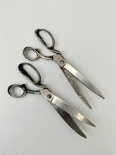 Load image into Gallery viewer, 19th Century Wilkinson & Son Dressmakers/Tailors Scissors (Two Pairs Available)