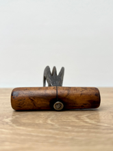 Load image into Gallery viewer, Antique Wrought Iron Three-Pronged Sack/Bag Hook