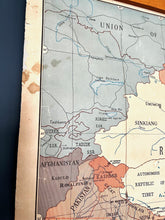 Load image into Gallery viewer, Vintage Robinson's South East Asia Political Educational Wall Chart