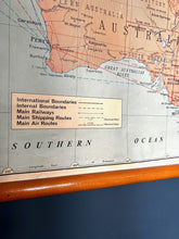 Load image into Gallery viewer, Vintage Robinson's South East Asia Political Educational Wall Chart