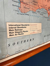 Load image into Gallery viewer, Vintage Robinson's South East Asia Political Educational Wall Chart