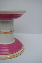 Load image into Gallery viewer, Late Victorian 'J.SAINSBURY' Ironstone Pink Ham Stand