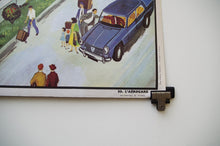 Load image into Gallery viewer, 1960's French 'Oge-Hachette' Double-Sided Educational Poster No. 30 & 25