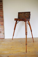 Load image into Gallery viewer, Early 20th Century French Telescopic Tripod Artist's Box & Stand