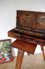 Load image into Gallery viewer, Early 20th Century French Telescopic Tripod Artist's Box & Stand
