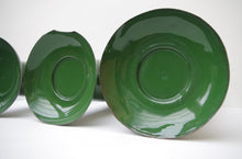 Load image into Gallery viewer, Late 1930's Vitreous Enamelled Florist Vases