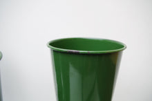 Load image into Gallery viewer, Late 1930's Vitreous Enamelled Florist Vases