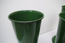 Load image into Gallery viewer, Late 1930's Vitreous Enamelled Florist Vases