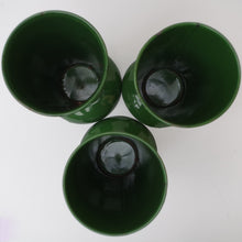 Load image into Gallery viewer, Late 1930's Vitreous Enamelled Florist Vases
