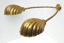 Load image into Gallery viewer, Double Clam Shell Wall Lights