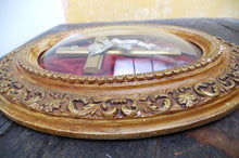 Load image into Gallery viewer, Late 19th Century French Crucifix Wall Shrine