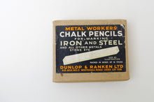 Load image into Gallery viewer, Vintage Metal Workers Chalk Pencils Dunlop & Ranken Ltd Leeds