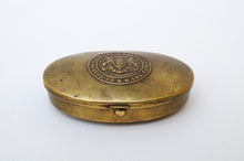 Load image into Gallery viewer, J.S. Fry & Sons 'Fry's Chocolates' Brass Snuff Tin c.1910