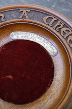 Load image into Gallery viewer, Edwardian Oak Church Collection Plate