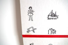 Load image into Gallery viewer, 1930's Curry & Paxton Ltd. Folding Snellen Chart