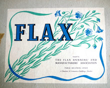 Load image into Gallery viewer, Flax Spinners & Manufacturering Vintage Educational Sample Box