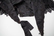 Load image into Gallery viewer, Antique Welsh Victorian Mantelet/Dress Cape c.1900