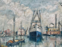 Load image into Gallery viewer, Oil on Board - Scene of St Malo, France