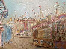 Load image into Gallery viewer, Original Circus/Fairground Framed Artwork