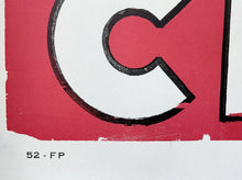 Load image into Gallery viewer, A 1950’s U.S. Wood Block-Printed Hanneford Circus Poster by The Enquirer Printing Company