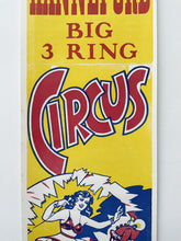 Load image into Gallery viewer, A 1950’s U.S. Wood Block-Printed Hanneford Circus Poster by The Enquirer Printing Company