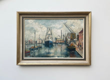 Load image into Gallery viewer, Oil on Board - Scene of St Malo, France