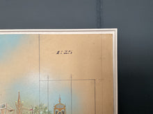 Load image into Gallery viewer, Original Circus/Fairground Framed Artwork