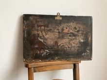 Load image into Gallery viewer, Hand Painted Exit Sign c.1920's