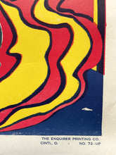 Load image into Gallery viewer, A 1950’s U.S. Wood Block-Printed Martin Downs Circus Poster by The Enquirer Printing Company