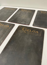 Load image into Gallery viewer, 1930's 'Belga' & 'Boule Nationale' Bar/Restaurant Advertising Board/s