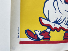 Load image into Gallery viewer, A 1950’s U.S. Wood Block-Printed Hanneford Circus Poster by The Enquirer Printing Company