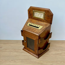Load image into Gallery viewer, Victorian Oak Country House Estate Letter Box
