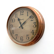 Load image into Gallery viewer, 1940&#39;s Ferranti Copper Cased Clock
