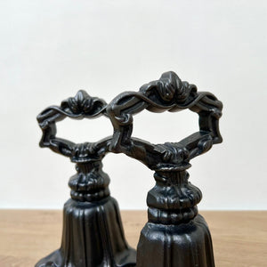 Pair of Antique Cast Iron Kenrick Door Porters