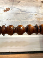 Load image into Gallery viewer, Antique Turned Stretcher Table
