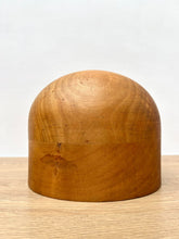 Load image into Gallery viewer, Vintage Wooden Crown Hat Block/Mould
