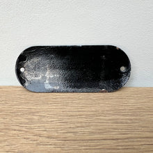 Load image into Gallery viewer, Beware of the Dog Enamel Gate Sign
