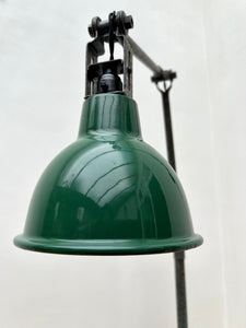 1930's Dugdills Industrial Three-Arm Bench Lamp