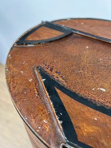 Victorian Toleware Flour Bin