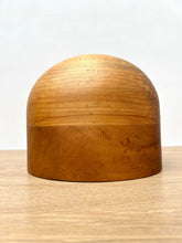Load image into Gallery viewer, Vintage Wooden Crown Hat Block/Mould
