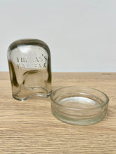 Load image into Gallery viewer, Vintage Glass Bird Water Feeder &#39;Thomas&#39;s Halifax&#39;
